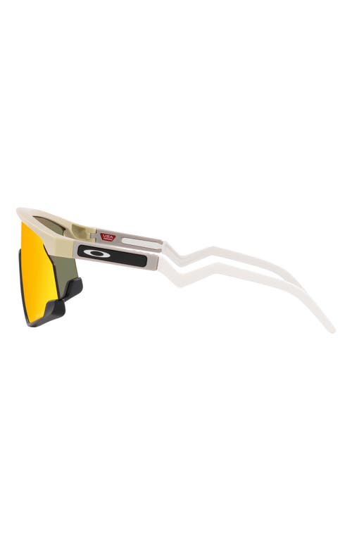 Oakley Bxtr 39mm Prizm™ Wrap Shield Sunglasses In Ruby