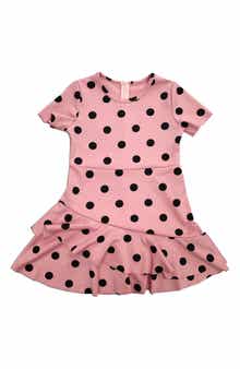 JOE-ELLA Kids' Cap Sleeve Party Dress