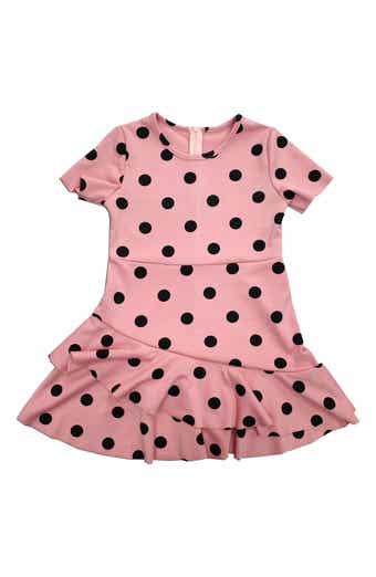 JOE-ELLA Kids' Cap Sleeve Party Dress