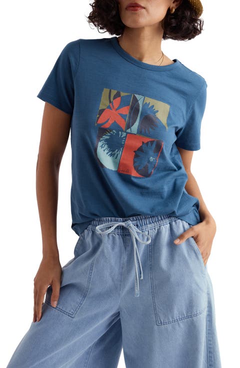 Printing Ink Organic Cotton Graphic T-Shirt