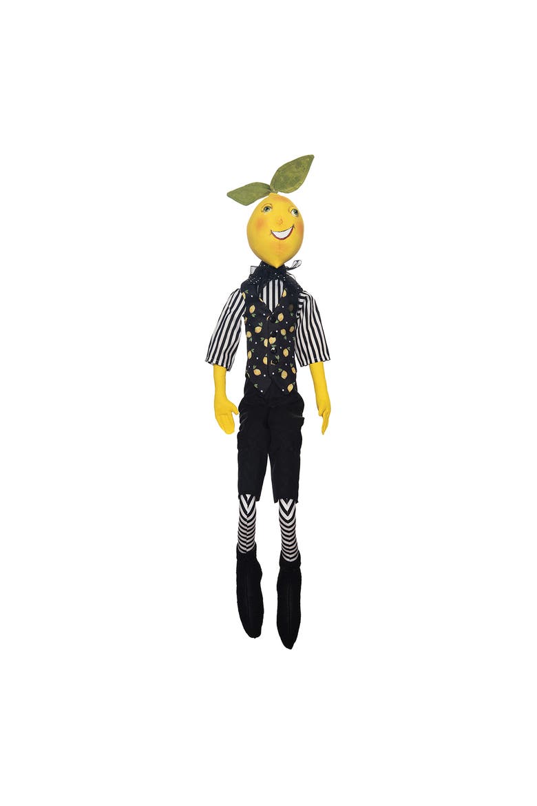 Leonard Lemon Joe Spencer Gathered Traditions Figurine 32", Main, color, Yellow