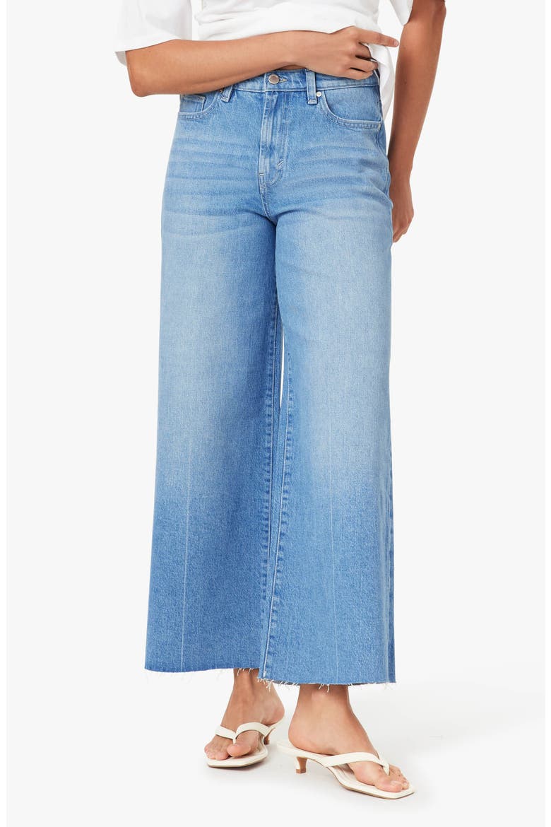 Denver Ankle Wide Leg Jeans, Main, color, BLUE BELL