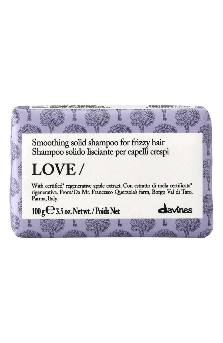 Davines Love Smoothing Shampoo Bar, Main, color, 