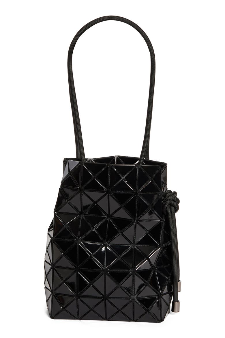 BAO BAO ISSEY MIYAKE WRING/black 黒 Wring Glossy Drawstring Bag (Women) | Nordstrom