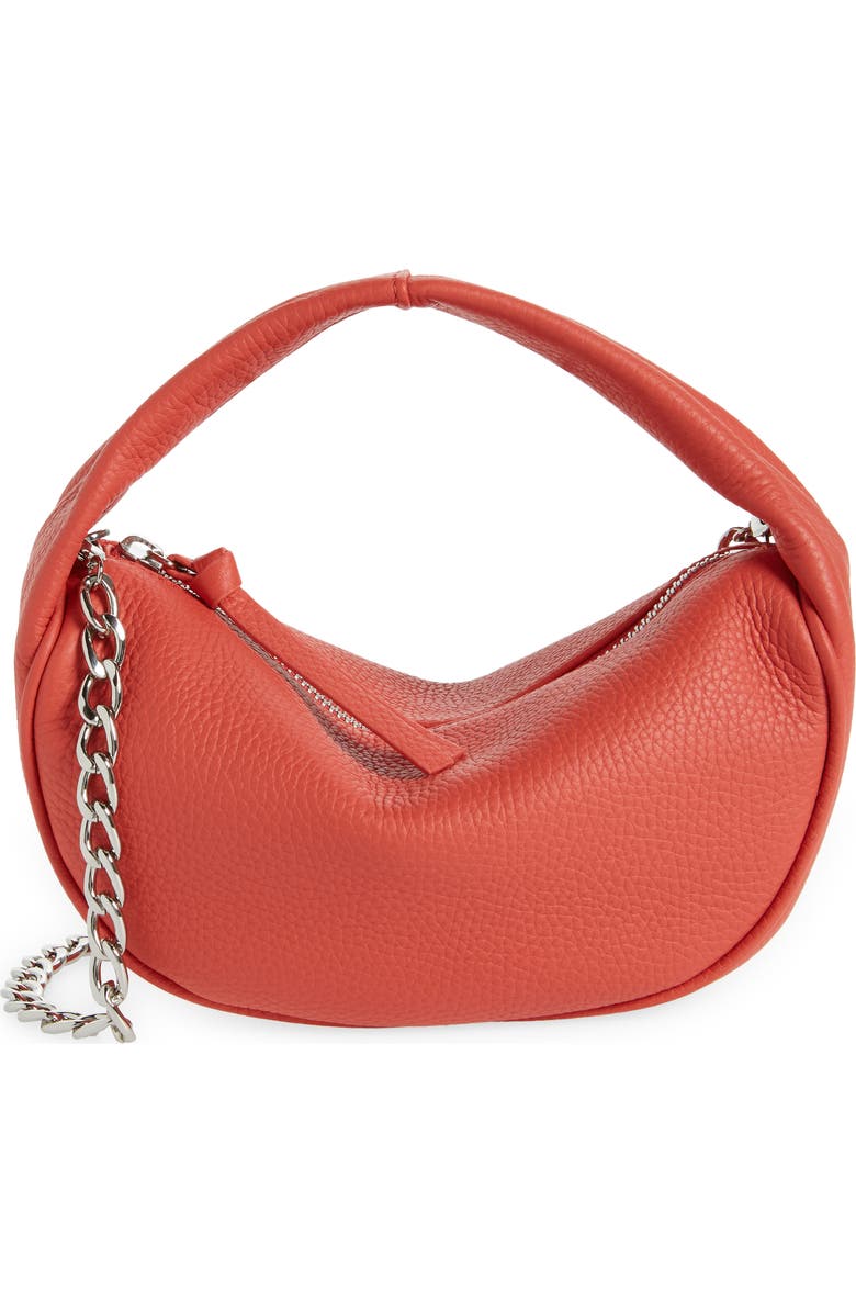 By Far Baby Cush Leather Shoulder Bag, Main, color,
