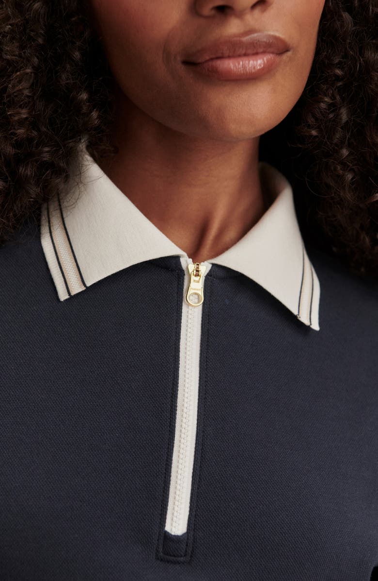 Varley Valentina Court Dress, Alternate, color, Blue Nights