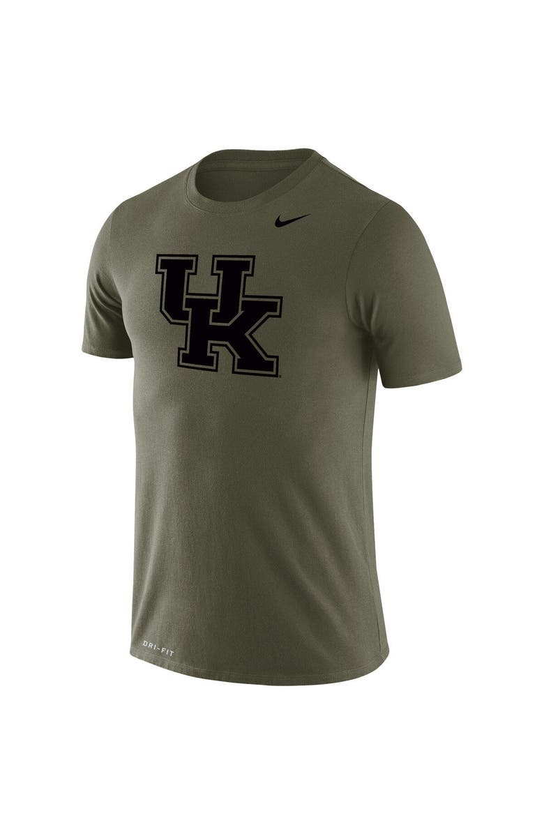 Nike Men's Nike Olive Kentucky Wildcats Tonal Logo Legend Performance T-Shirt, Alternate, color, 
