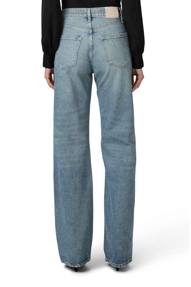 Sawyer High Waist Straight Leg Jeans, Alternate, color, VANDA DISTRESSED