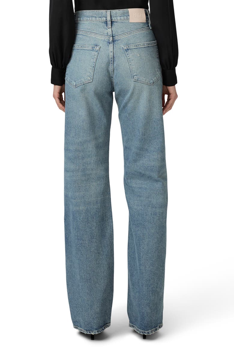 PAIGE Sawyer High Waist Straight Leg Jeans, Alternate, color, 