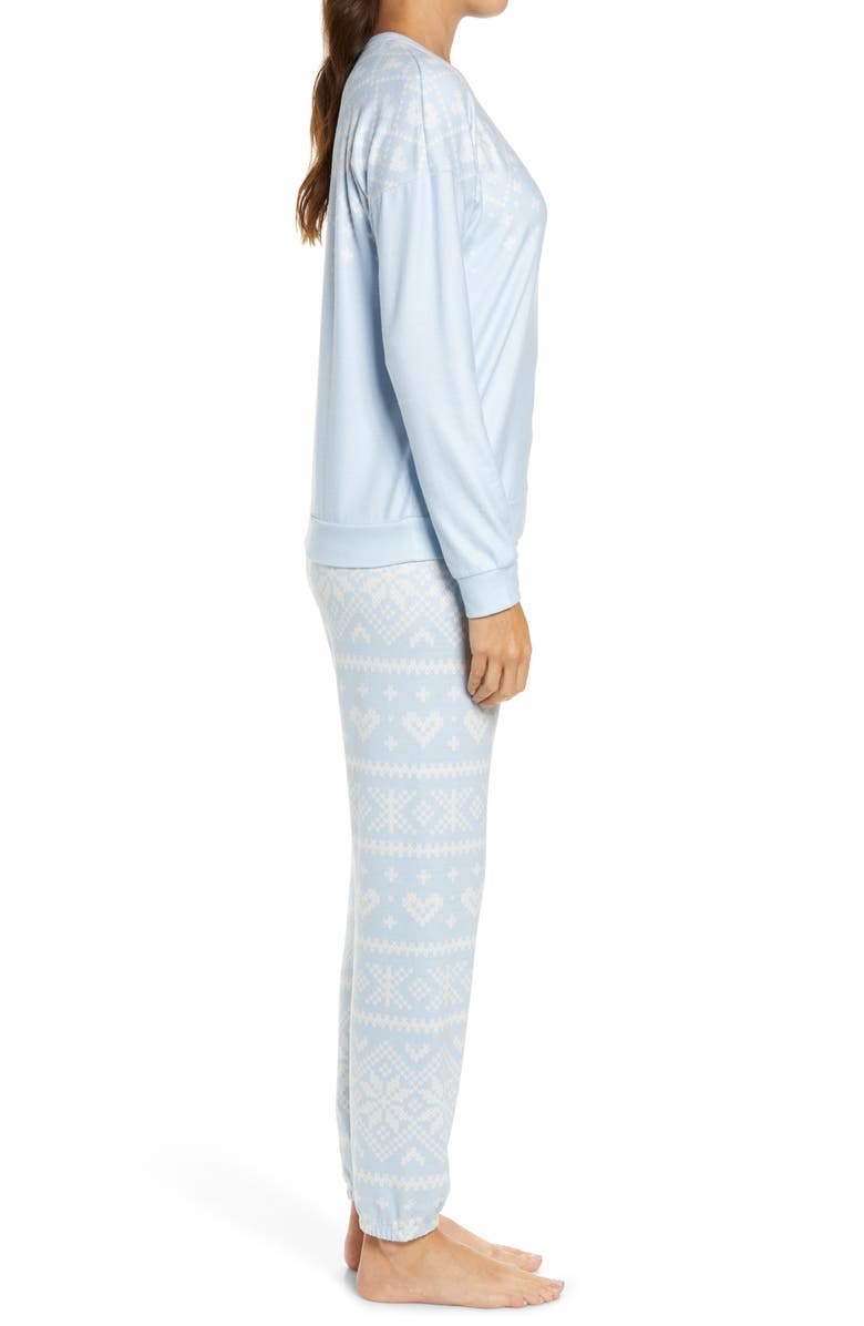 PJ Salvage Peachy Jersey Pajamas, Alternate, color,