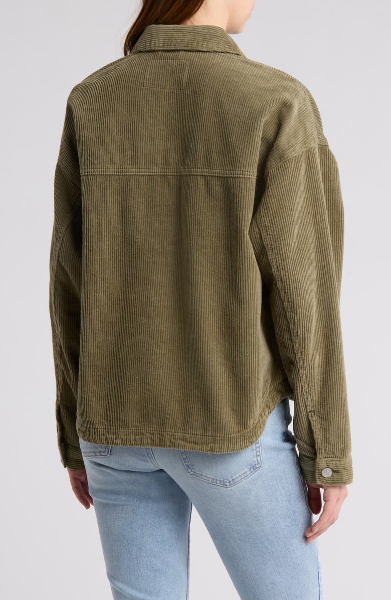 PacSun Oversize Shacket, Alternate, color, Seaweed