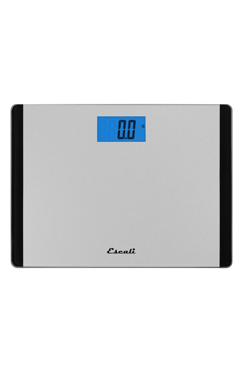 ESCALI Wide Body Glass LCD Digital Scale, Main, color, Grey