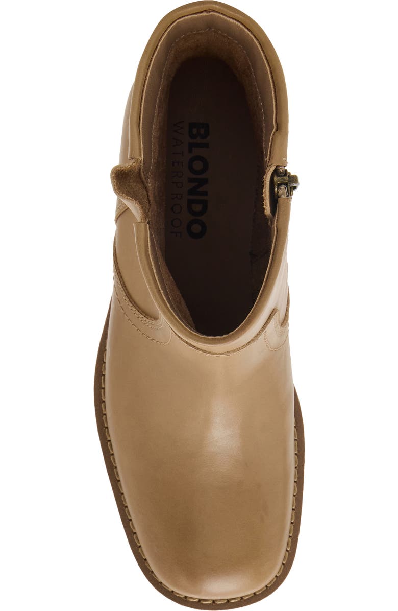 Blondo Cassadie Waterproof Bootie, Alternate, color, Peanut Leather