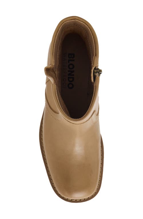 Blondo Cassadie Waterproof Bootie In Nude