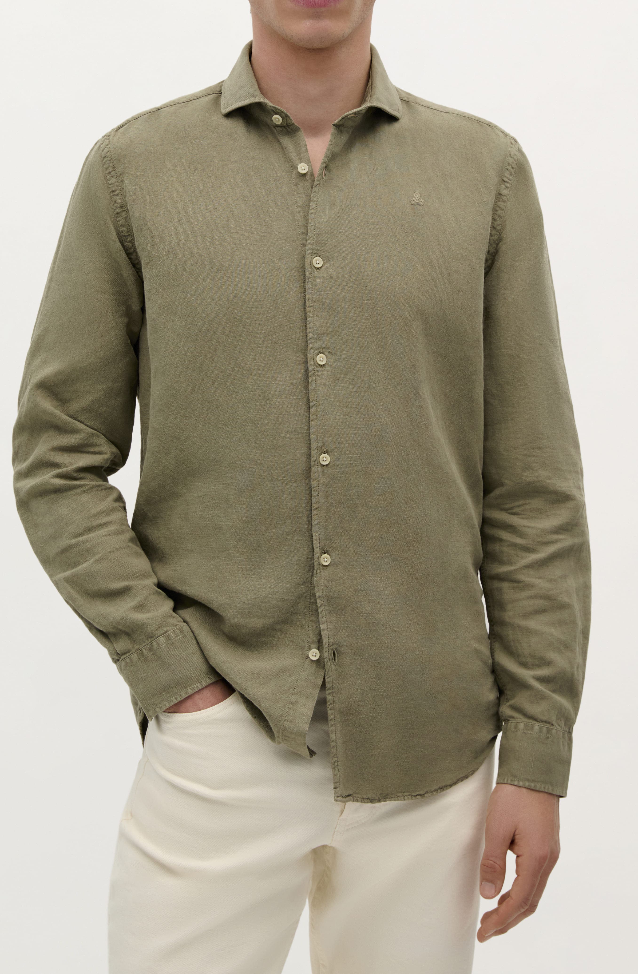 Vintage Linen Se Shirt - image 3
