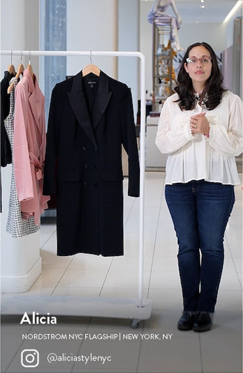 Long Sleeve Tuxedo Dress, sales video thumbnail