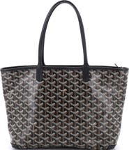 Pre-Owned Goyard Artois Tote Coated Canvas PM