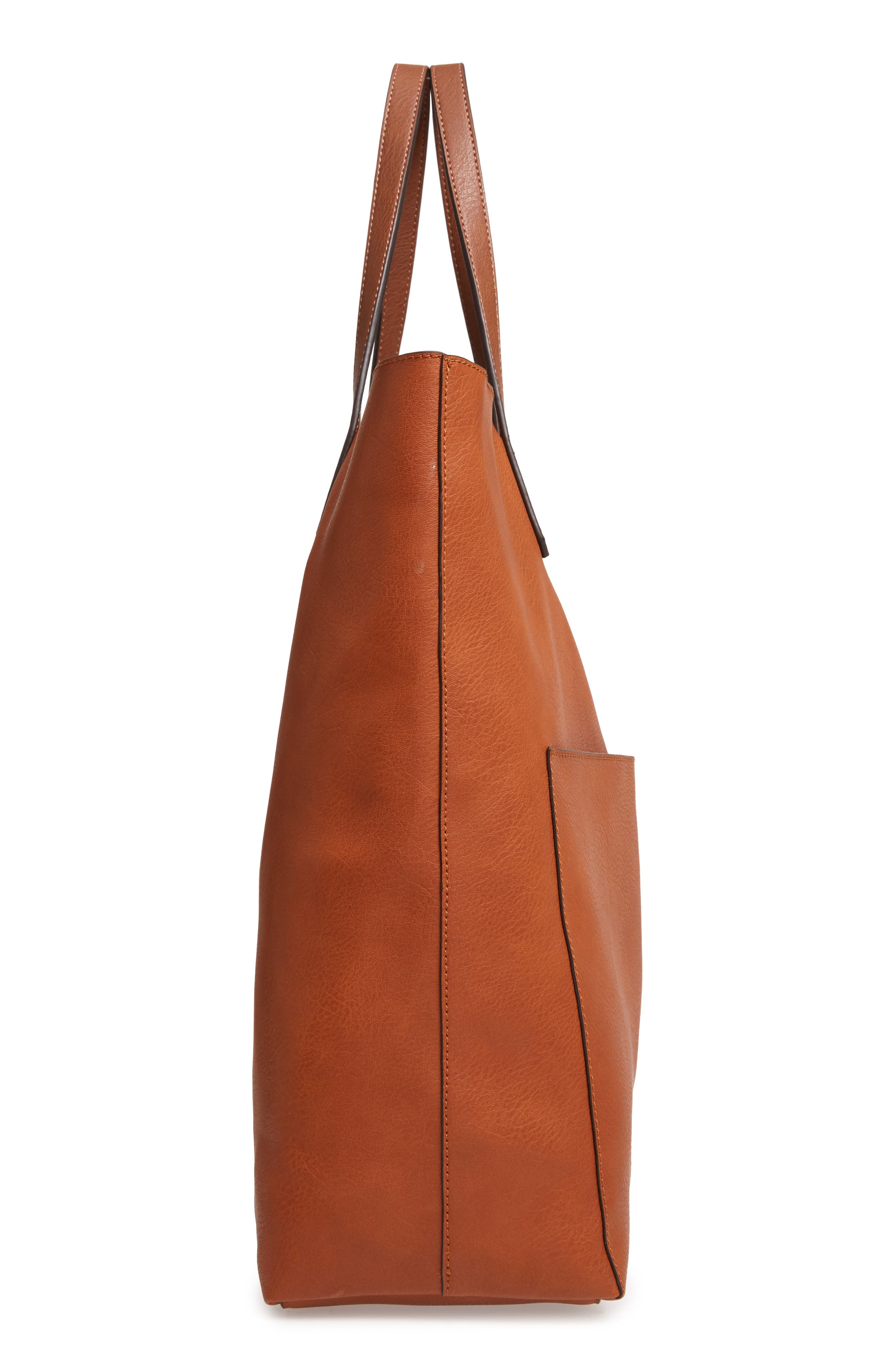 Sole Society Lucie Faux Leather Tote, Alternate, color, 