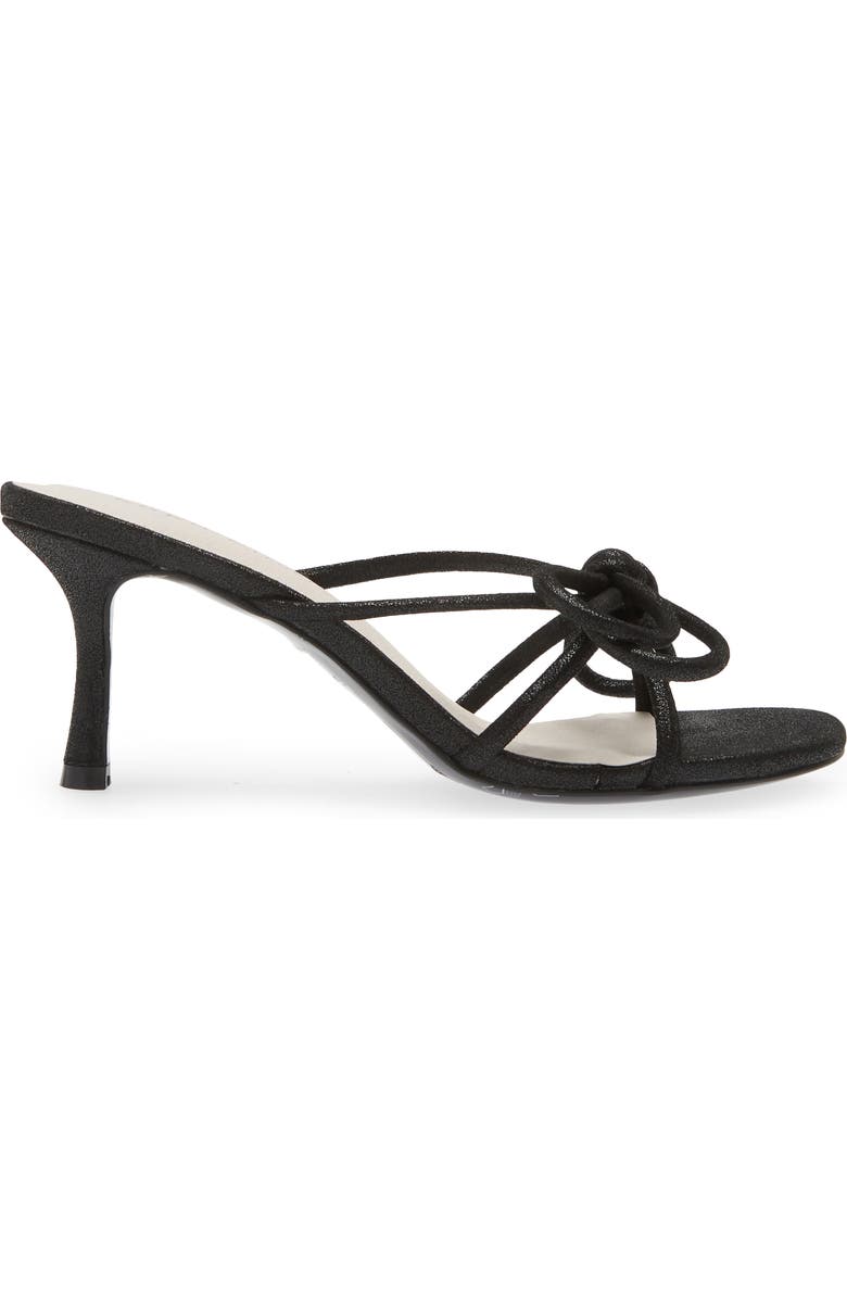 KOKO + PALENKI Barely Strappy Sandal, Alternate, color, Black Shimmer