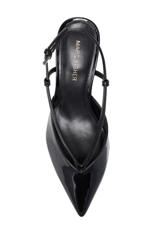 Marc Fisher Avila Kitten Heel Slingback Pump In Black