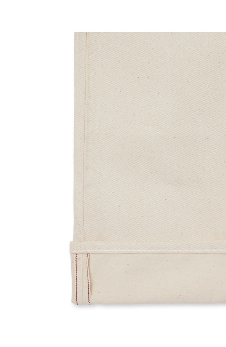 Fortela 933 Barney Japan Selvedge 5-Pocket Loose Fit Ecrù Denim, Alternate, color, Off White