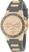 INVICTA Women's Blu Lady Silicone Strap Quartz Watch, 39mm