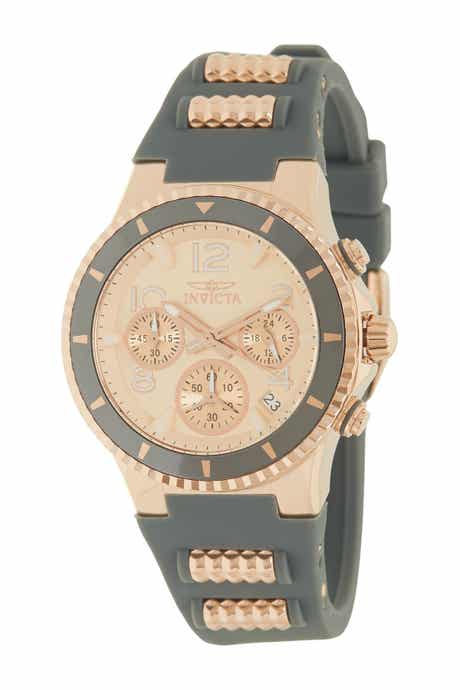 Women's Blu Lady Silicone Strap Quartz Watch, 39mm