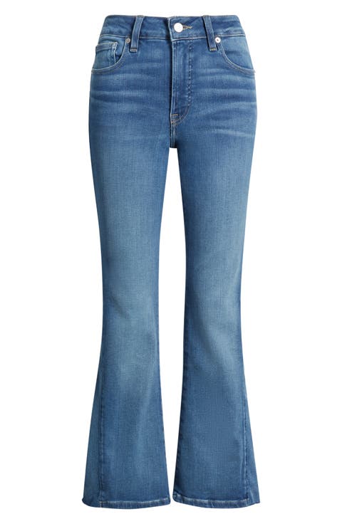Soft High Waist Bootcut Jeans (Petite)