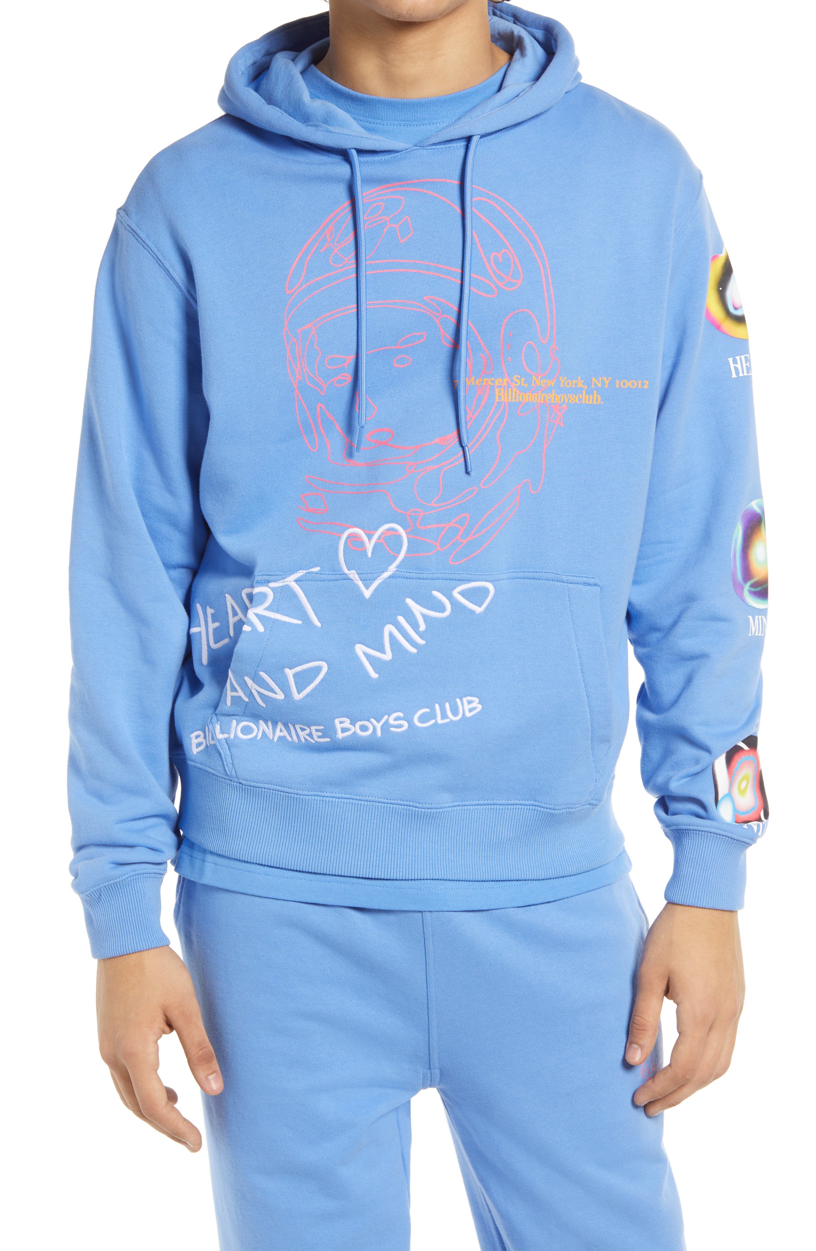 Billionaire Boys Club Men's BB Cerebral Graphic Hoodie (Men ...