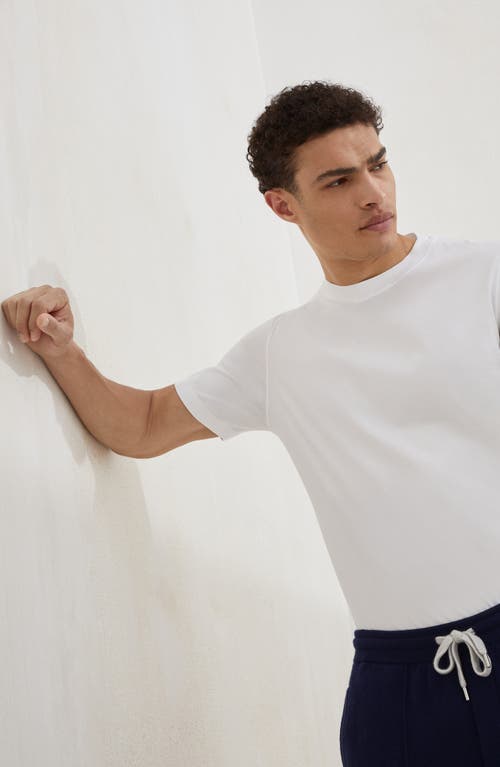 Brunello Cucinelli Crew-neck T-shirt In White