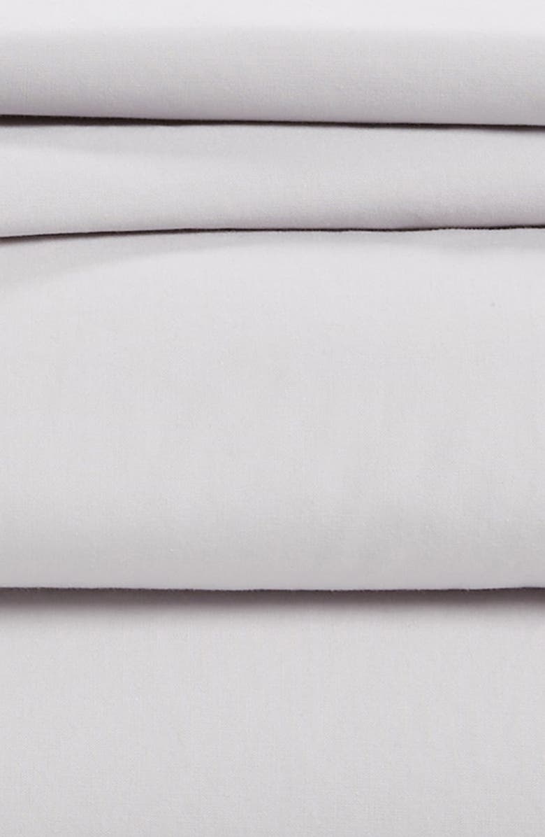 Parachute Percale Sheet Set, Alternate, color, Light Grey