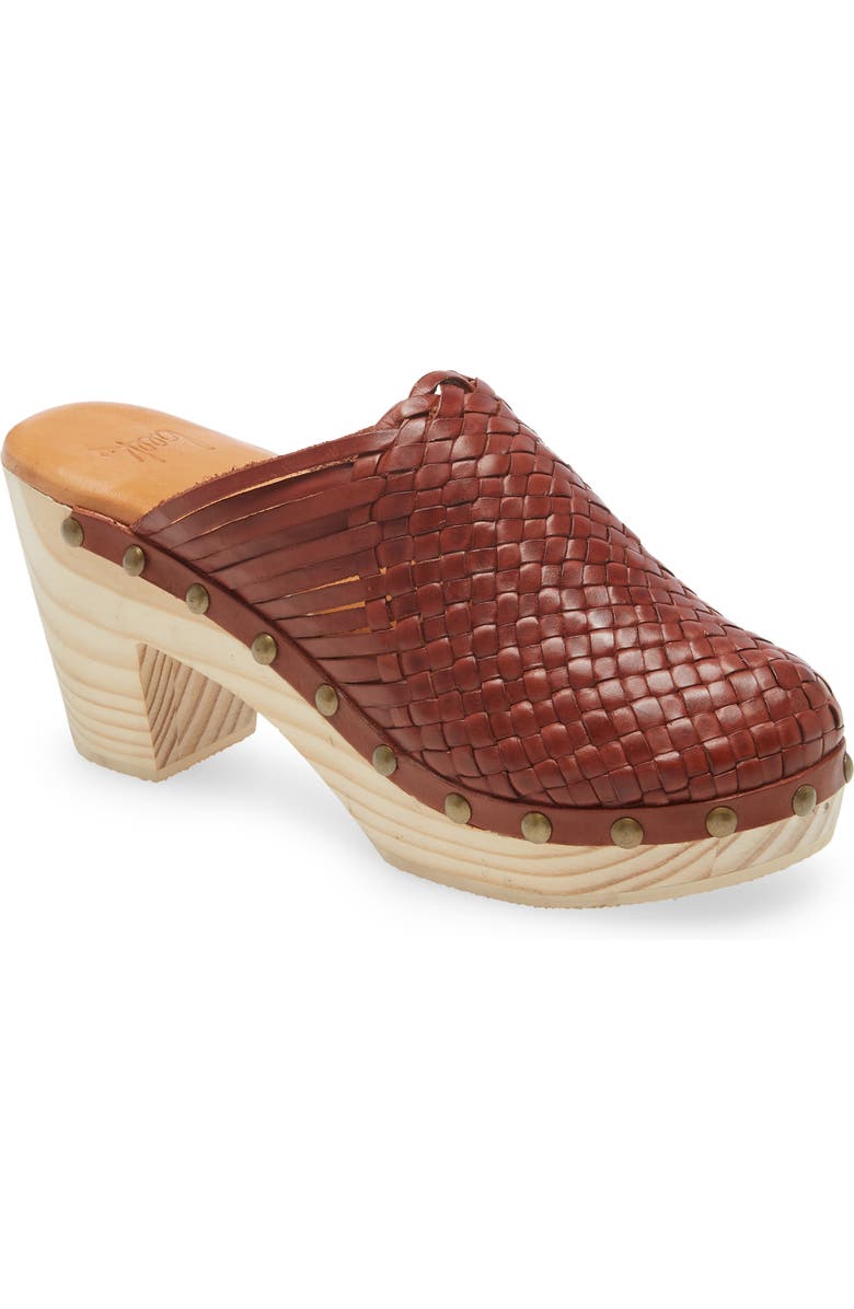 Beek Woodhen Platform Clog, Main, color,