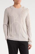 John Varvatos Addison Broken Twist Cable Sweater