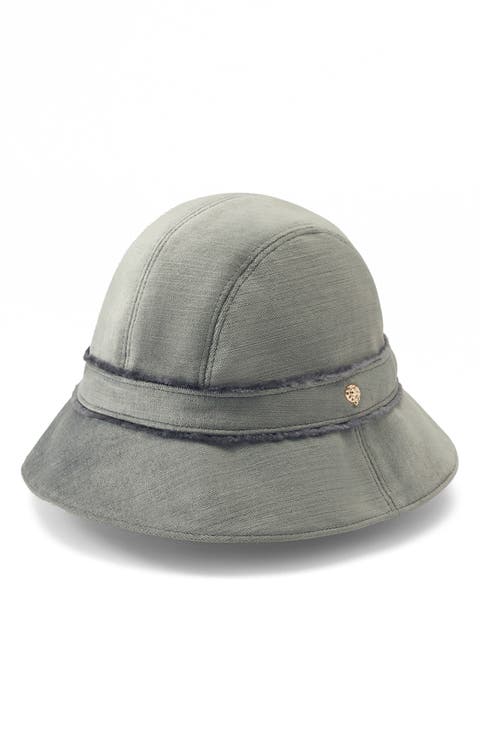 Valentine Velvet Cloche Hat