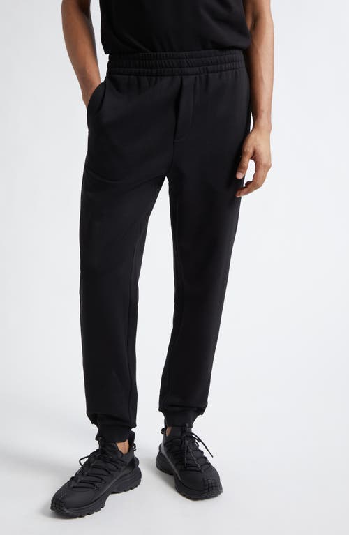 Moncler Cotton Joggers in Black at Nordstrom, Size Small