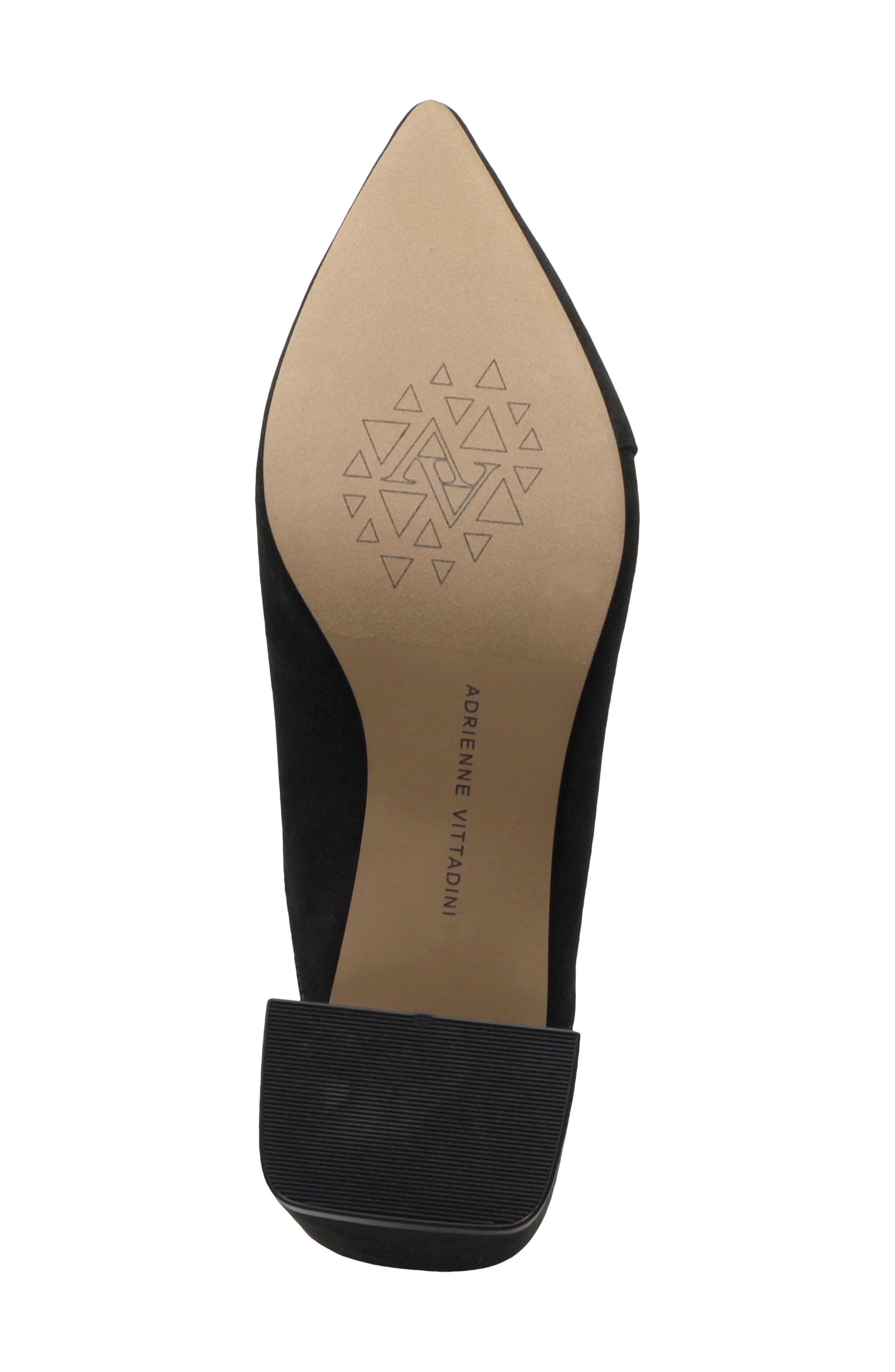 Gretch Faux Leather Pointed Toe Mule, Alternate, color, BLACK SU