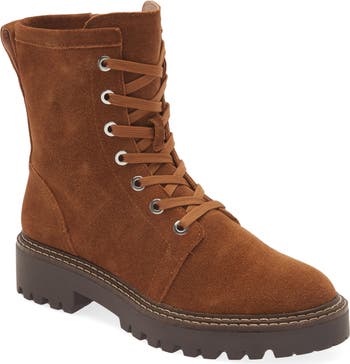 Nordstrom Moonie Water Resistant Leather Combat Boot Women Nordstromrack