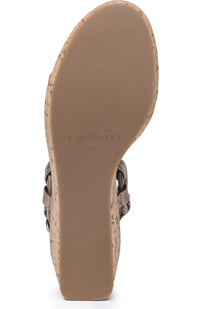 Bernardo Footwear Bernardo Kennedy Platform Wedge Sandal, Alternate, color,