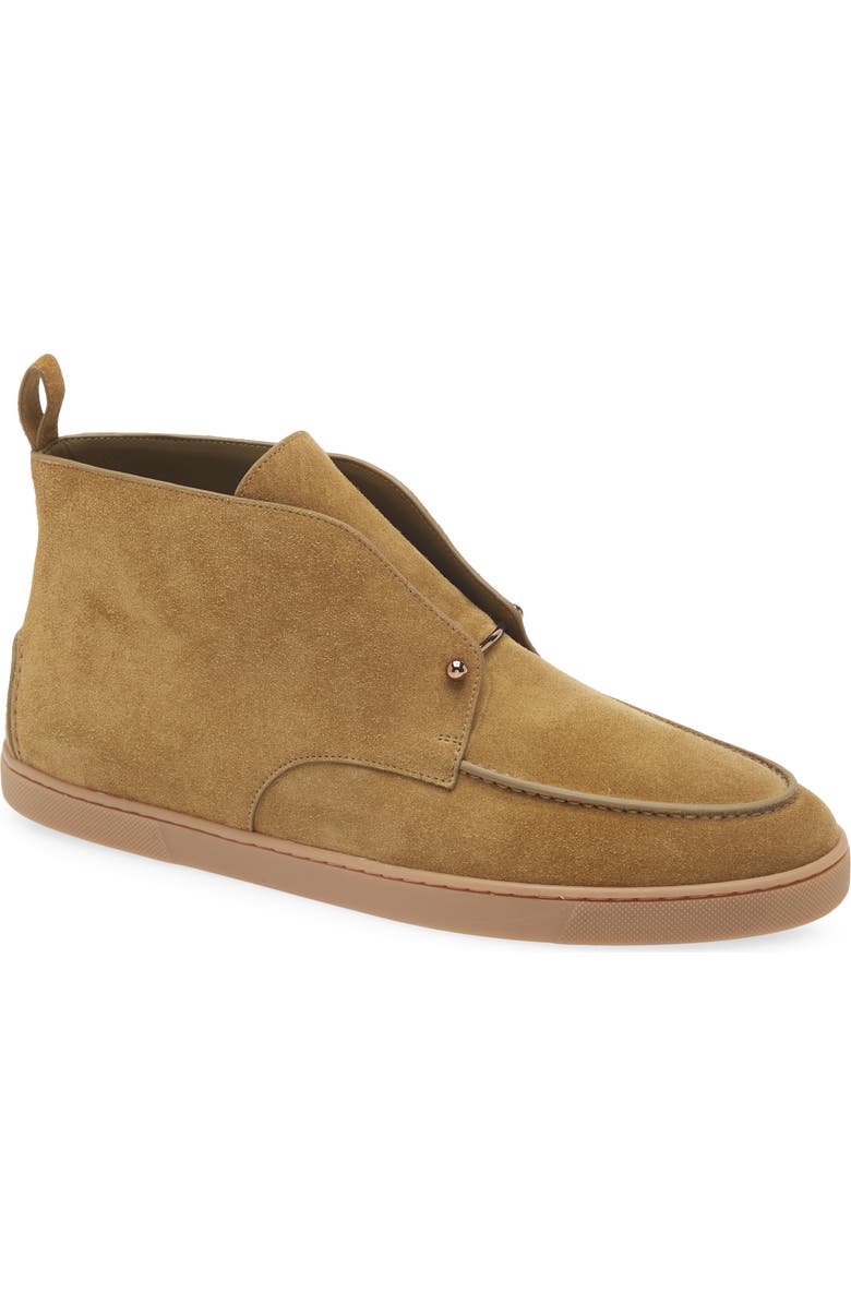Christian Louboutin Chambeliss Chukka Boot, Main, color, Bronzo