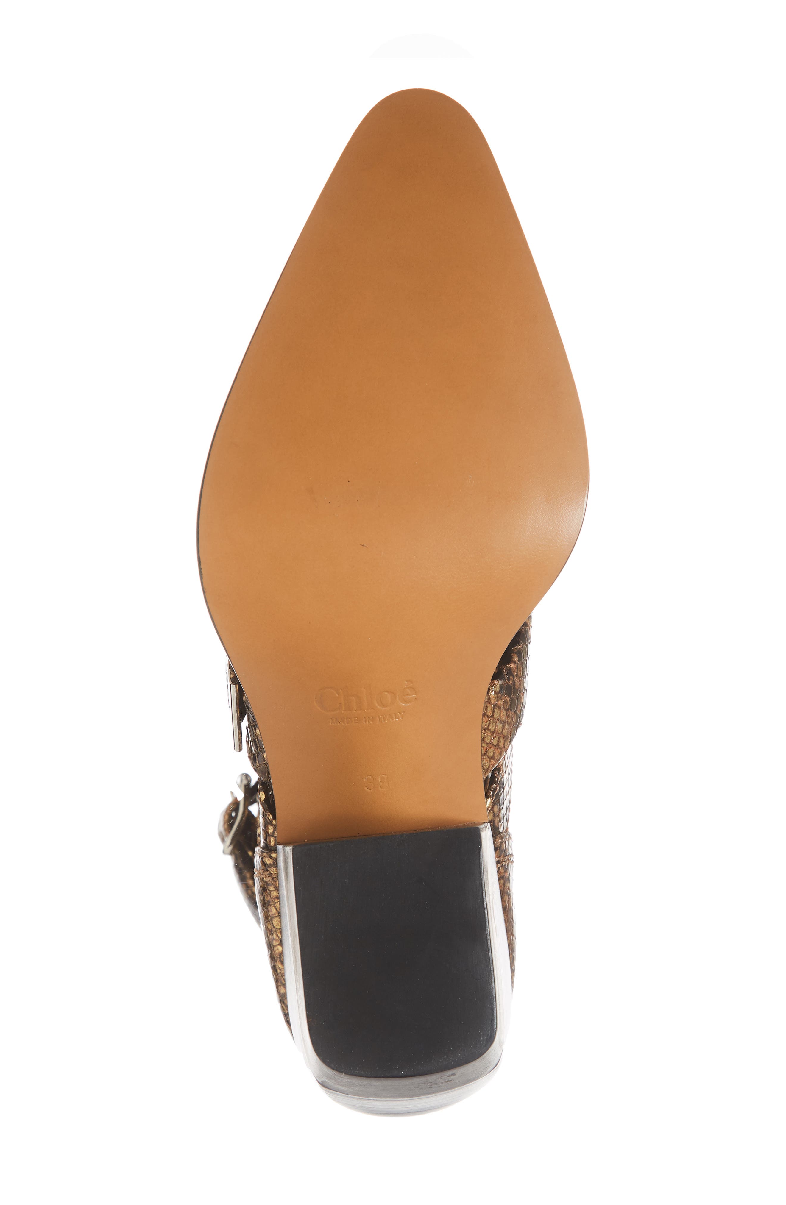 Chloé Rylee Pointy Toe Cage Boot, Alternate, color, 