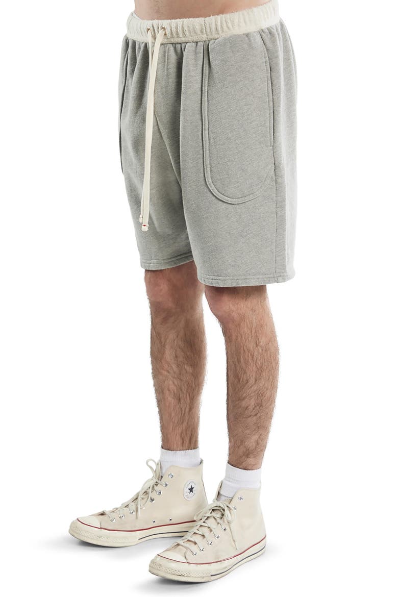 HeavyWeight Invert Pocket Short, Alternate, color, Heather Grey