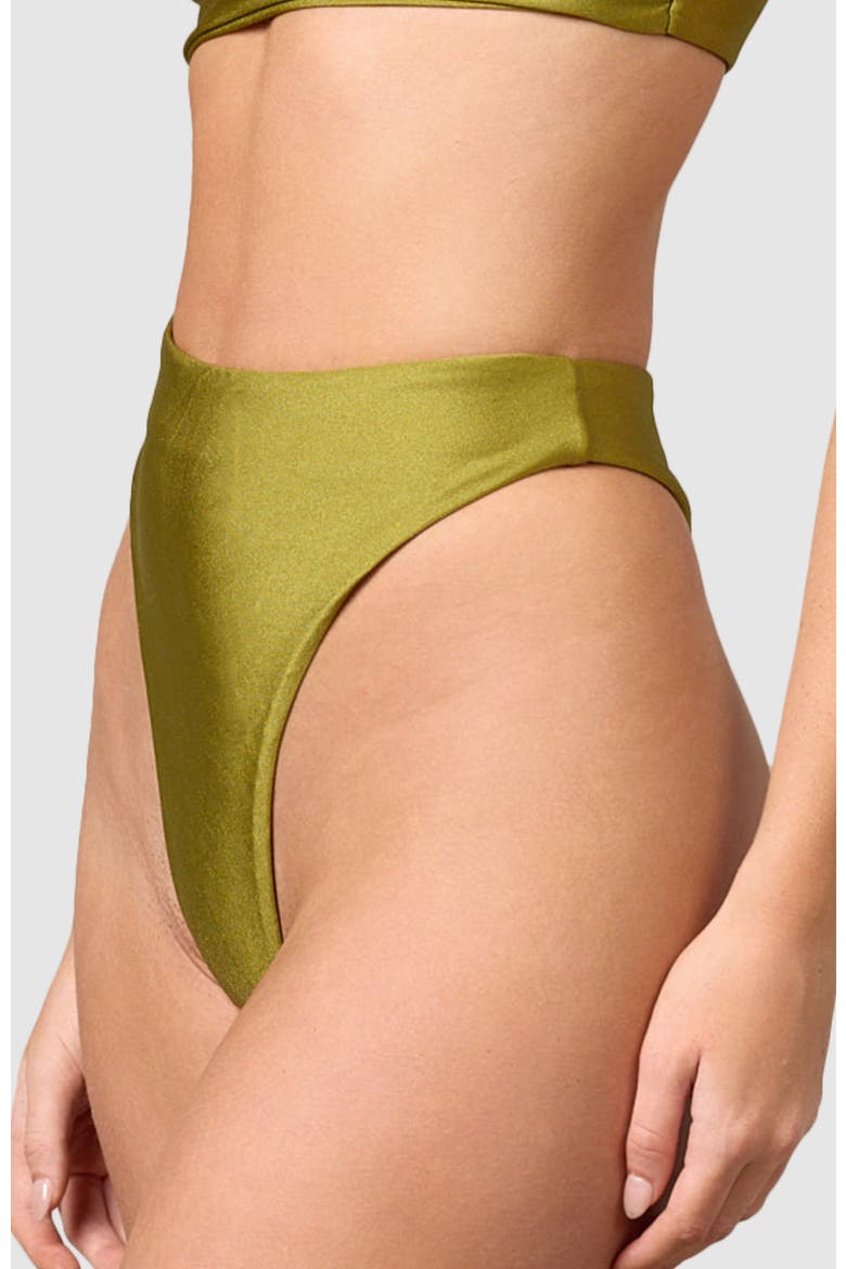 Wish Bikini Bottom, Alternate, color, Olive