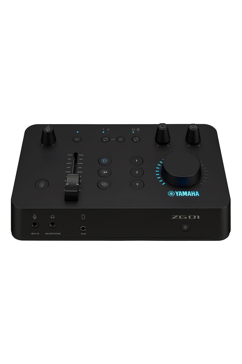 ZG01 Gaming Audio Mixer with USB-C Interface, Main, color, Black