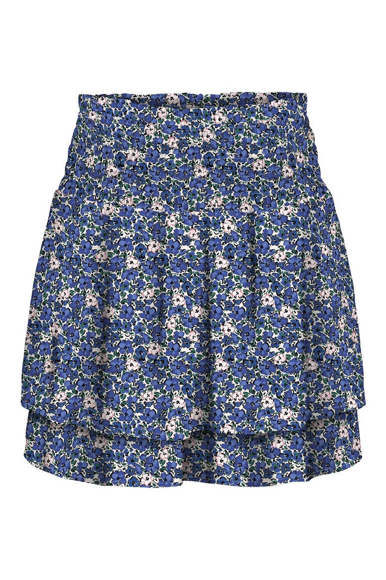 Floral Miniskirt, Alternate, color, DAZZLING BLUE