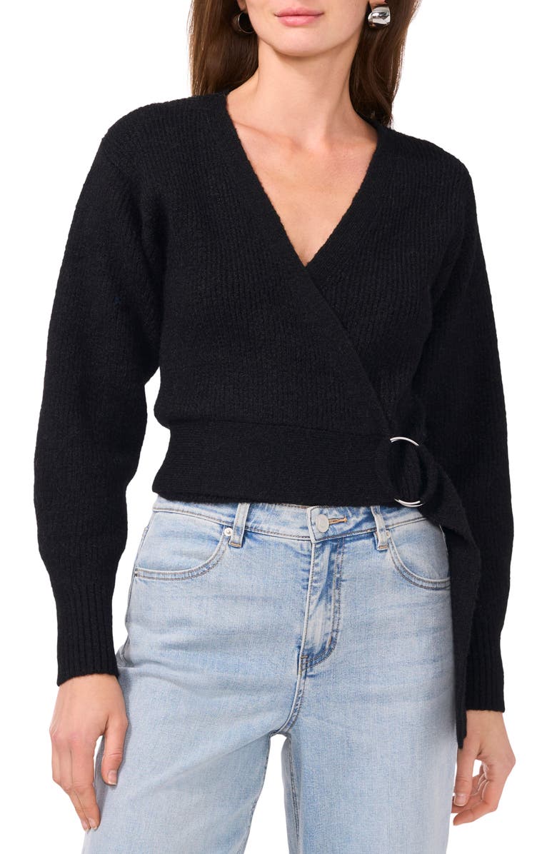 1.STATE Surplice V-Neck Wrap Sweater, Main, color, 