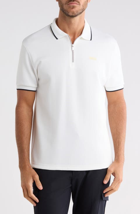 Textured Tipped Polo