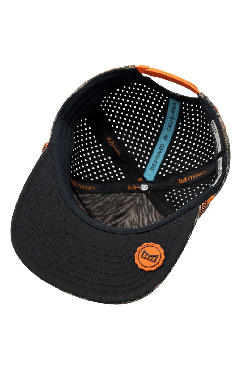 Melin x Realtree Coronado Hydro Performance Snapback Hat, Alternate, color, 