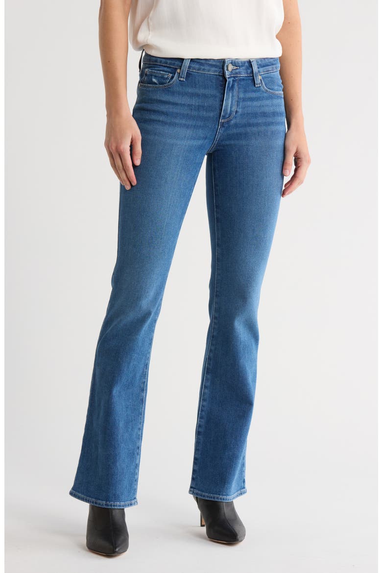 Skyline Mid Rise Bootcut Jeans, Main, color, DEVEN DISTRESSED
