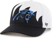 '47 Men's '47 White Carolina Panthers Jagged Hitch Adjustable Hat