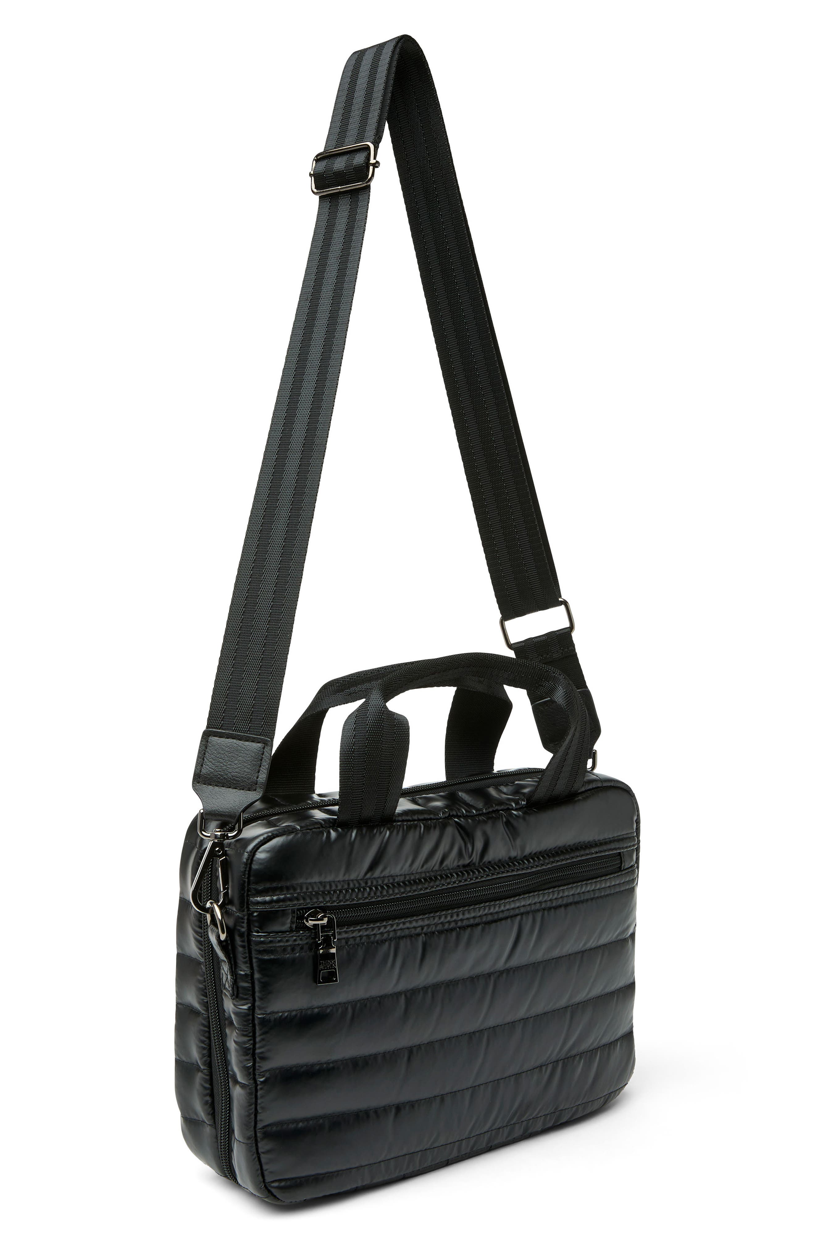 THINK ROYLN Stowaway Travel Bag, Alternate, color, Pearl Black